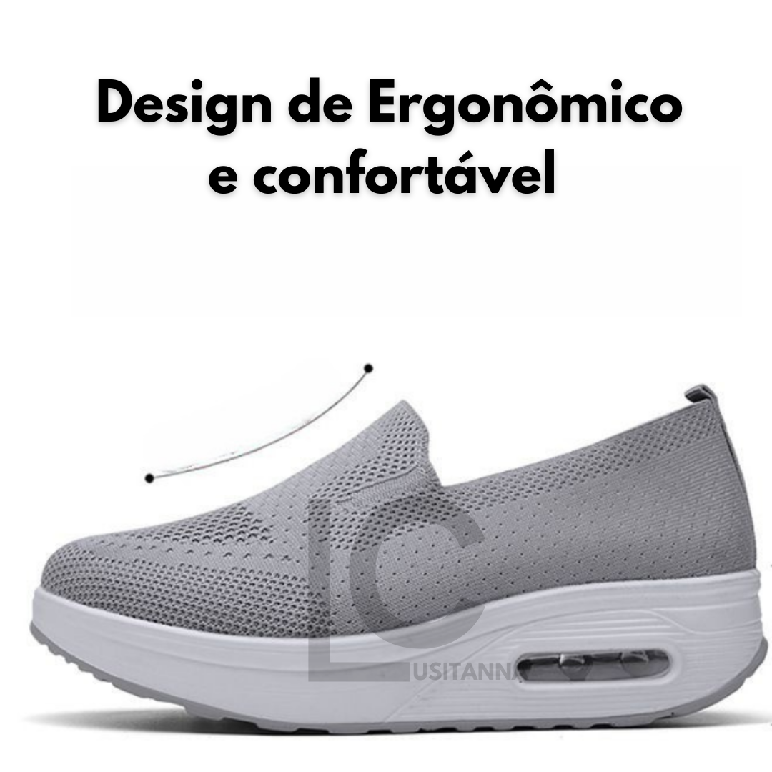 Ténis Ortopédico Marlla FITSSHOES ( Respirável e Super Confortável )