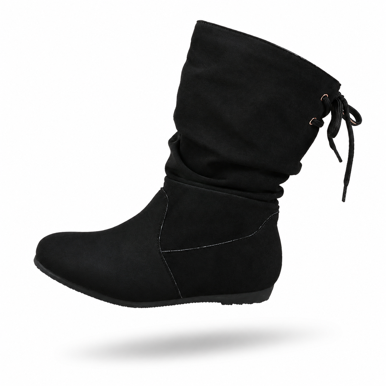 Maëlle – Bottes Chaudes à Talon Moyen Pour Femme