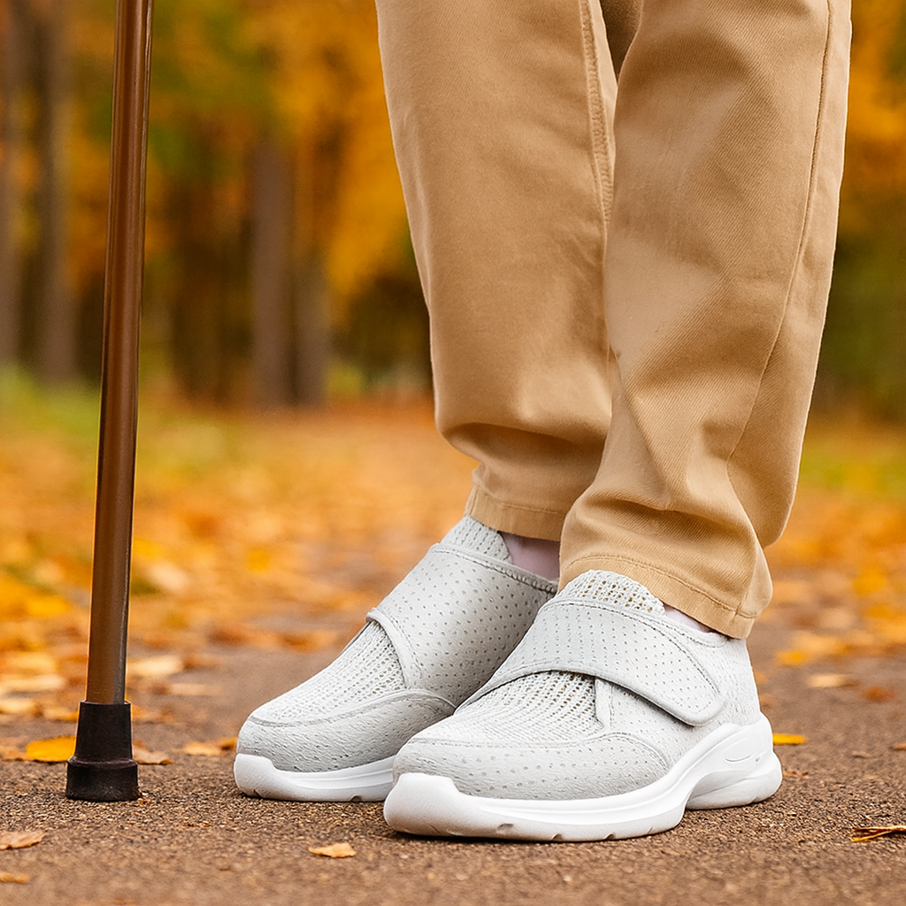 EasyFlex™ – Sapatos Ortopédicos de Conforto Absoluto