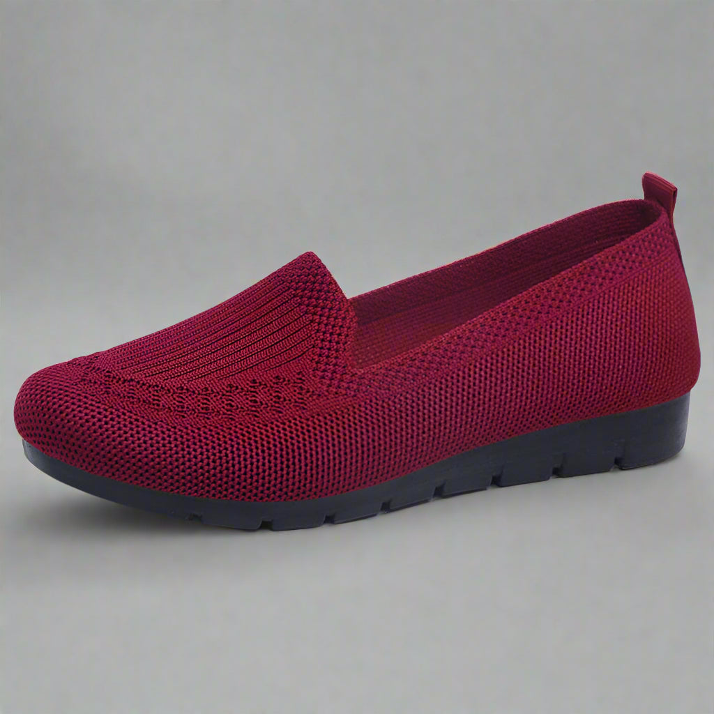 Liliana™ - Mocassim Semi Ortopédico de Malha Respirável Ultra-leve