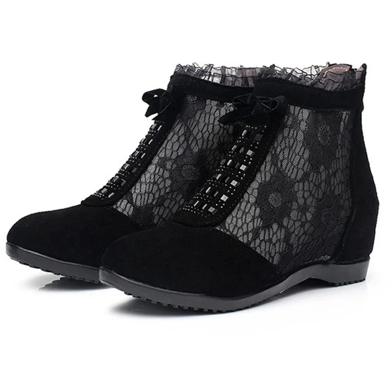 Botas Femininas GKTINOO 2025 Cano Curto