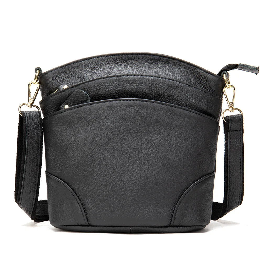 Bolsa "Loliana Pura" – Couro Legítimo Compacto