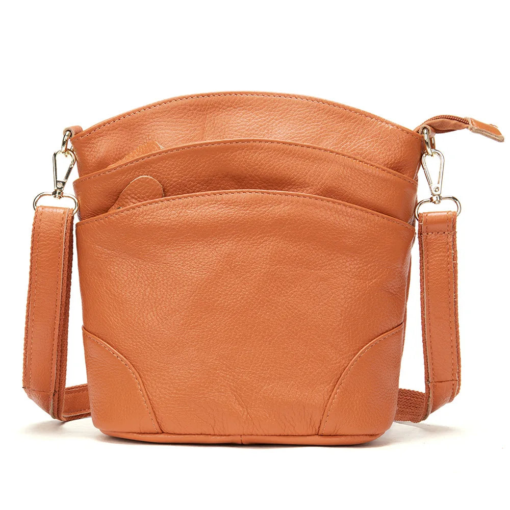 Bolsa "Loliana Pura" – Couro Legítimo Compacto