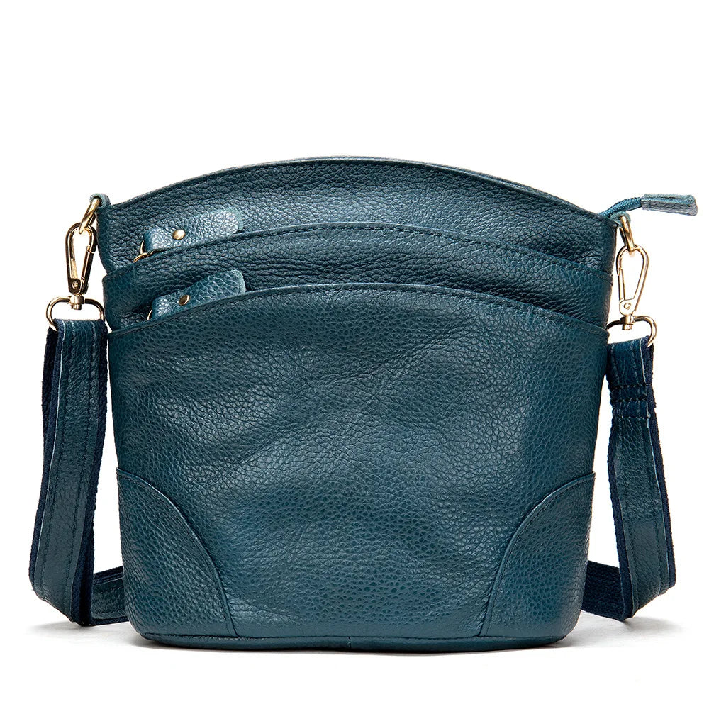 Bolsa "Loliana Pura" – Couro Legítimo Compacto