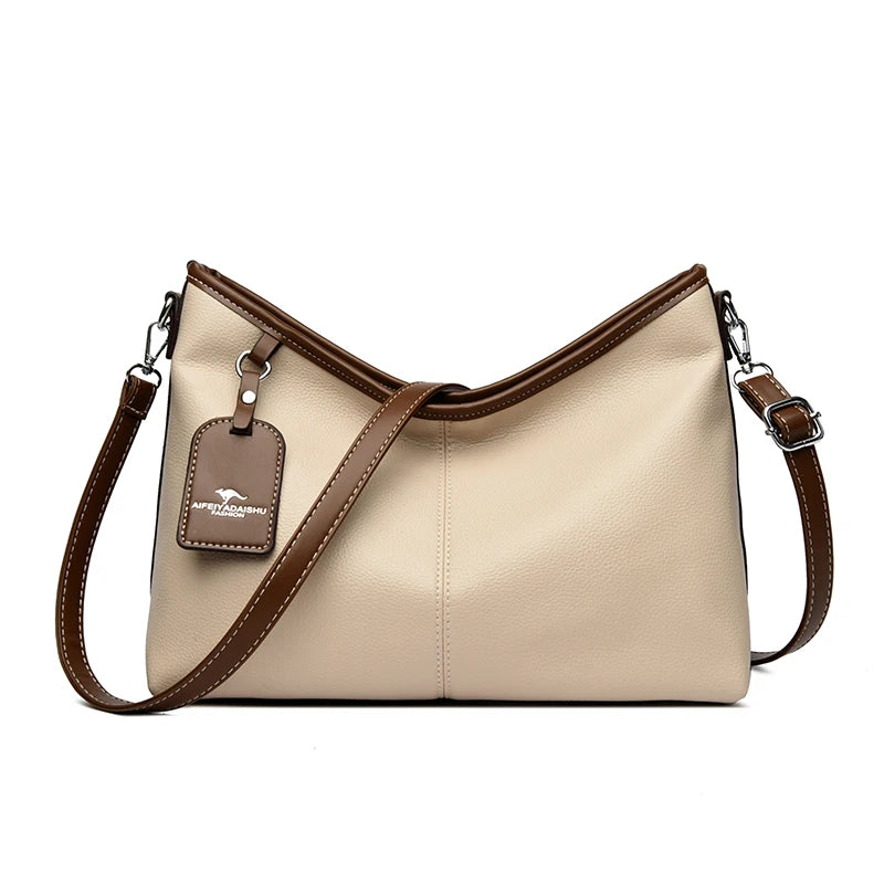 Bolsa Bucket Elegância Bicolor