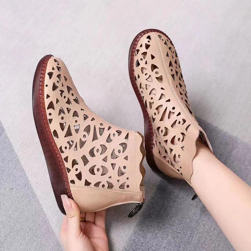 Bota Ortopédica Sandália Maria de Fátima - fresca, confortável e elegante