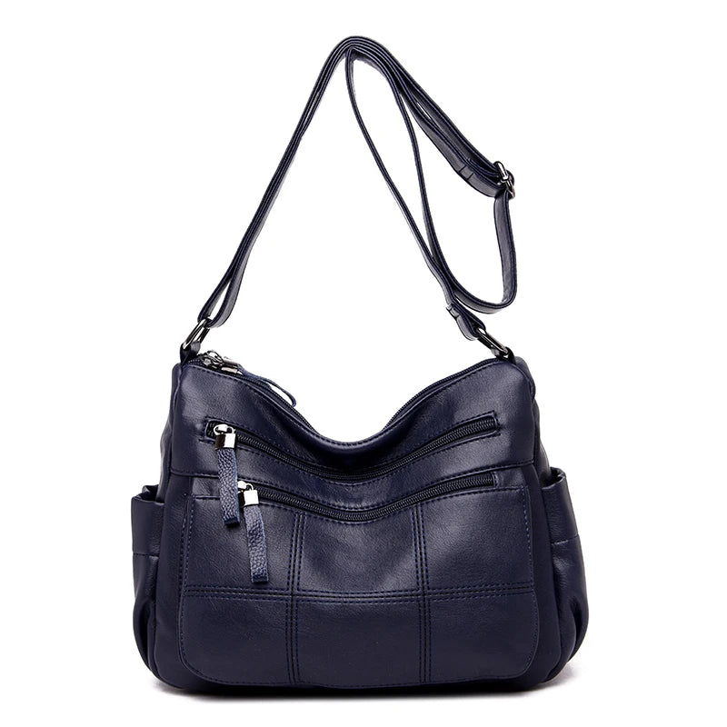 Bolsa “Nappa Lux” – Couro Vegan Impermeável com Estilo Casual Premium