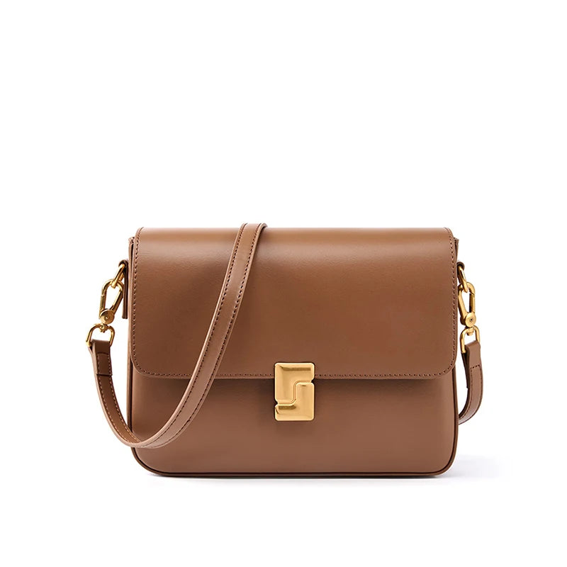 Bolsa Quadrada "Lux Couro Legítimo 2621"