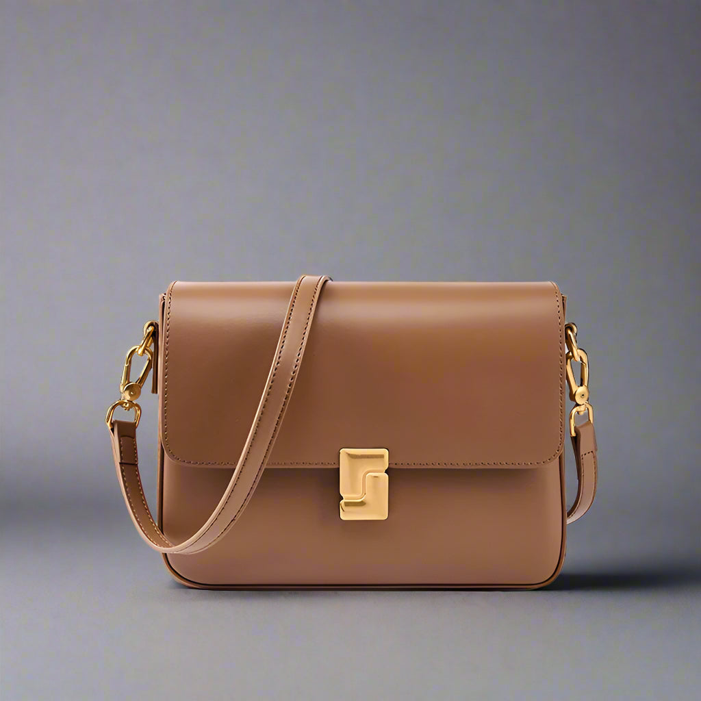 Bolsa Quadrada "Lux Couro Legítimo 2621"