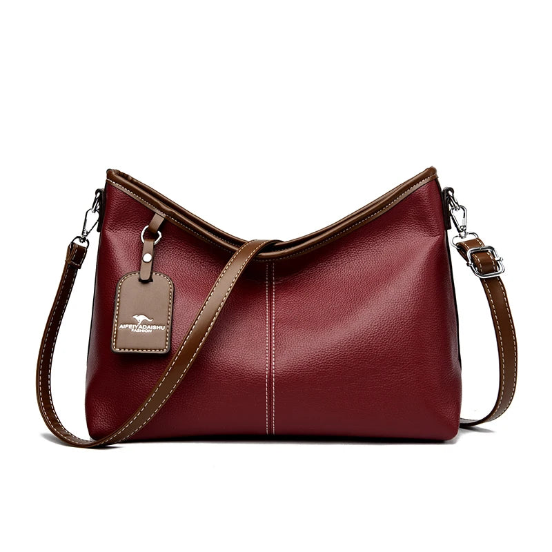 Bolsa Bucket Elegância Bicolor