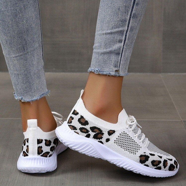 Ténis Semi - Ortopédico Feminino Leopard