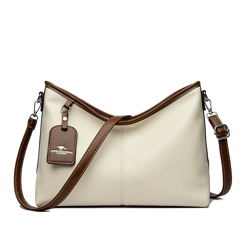 Bolsa Bucket Elegância Bicolor