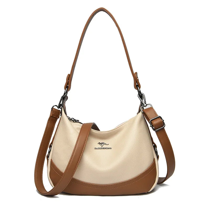 Mala “Luzia” em Couro Premium – Elegância Versátil para o Dia a Dia