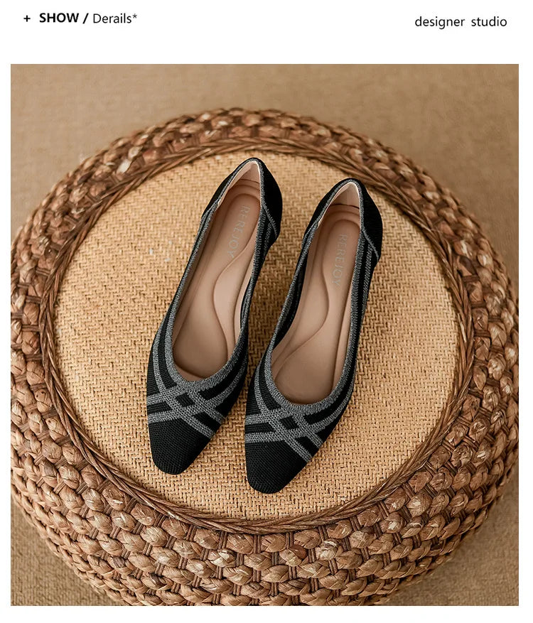 Olga - Sapato estilo bailarina muito elegante e confortável