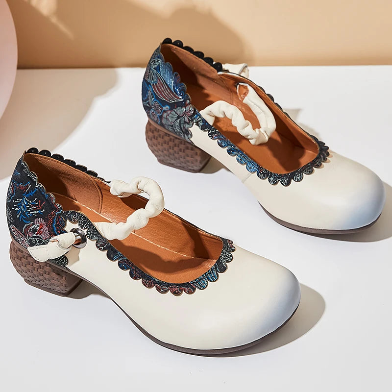 Gorla Mari - Sapato Super Confortável ( Couro Genuíno )