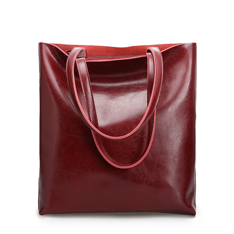 Saco Vintage Farielle – Mala de Ombro em Pele Genuína