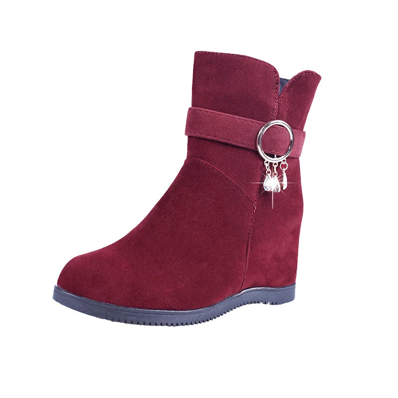 Marselha - Bota Rasa Elegante Confortável e Quentinha