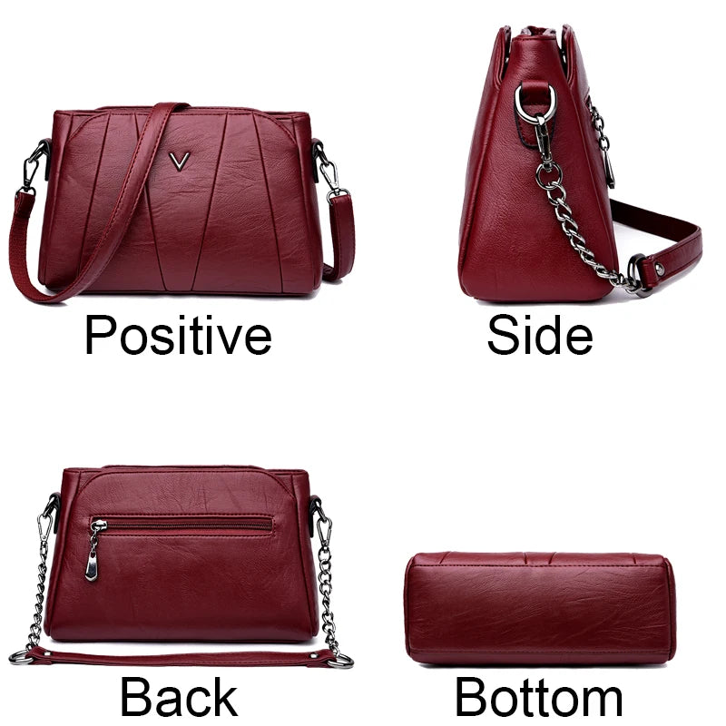 Mala Vintage Feminina LANYIBAIGE – Bolsa de Ombro e Tiracolo