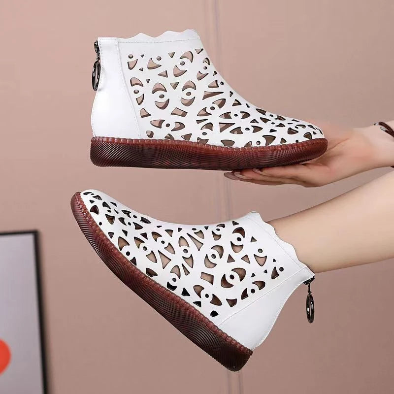 Bota Ortopédica Sandália Maria de Fátima - fresca, confortável e elegante