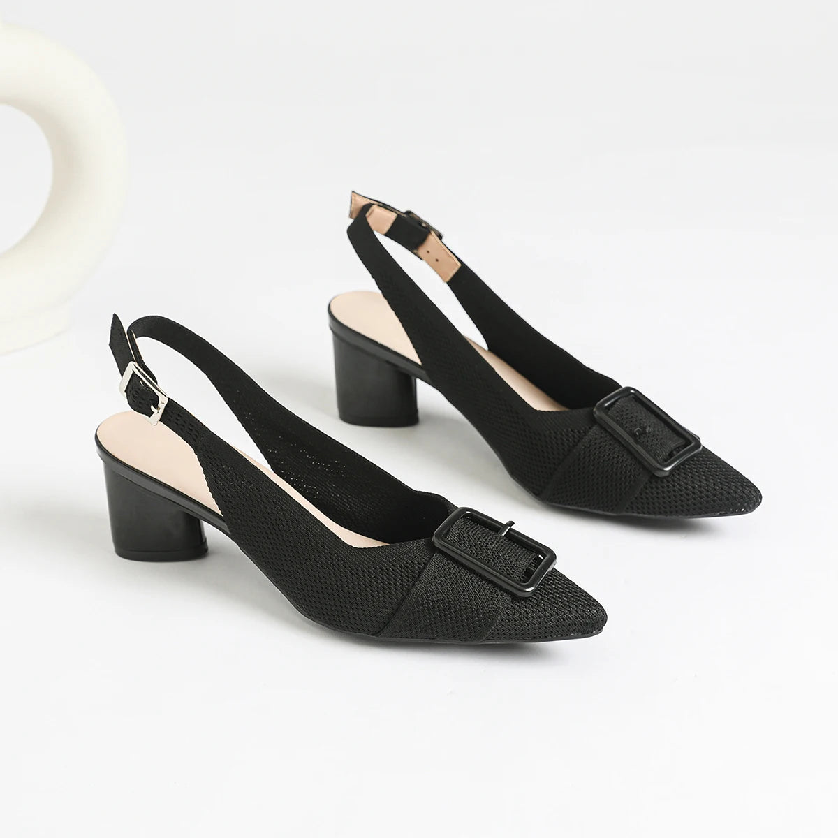 Fanna - Very Elegant and Comfortable Mid-Heel Shoe