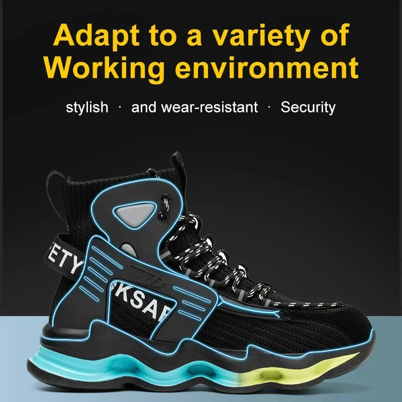 Bota Ténis Fentyx™ Indestrutível ( Calçado de Segurança )