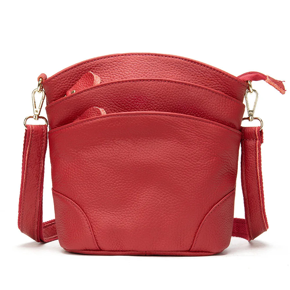 Bolsa "Loliana Pura" – Couro Legítimo Compacto