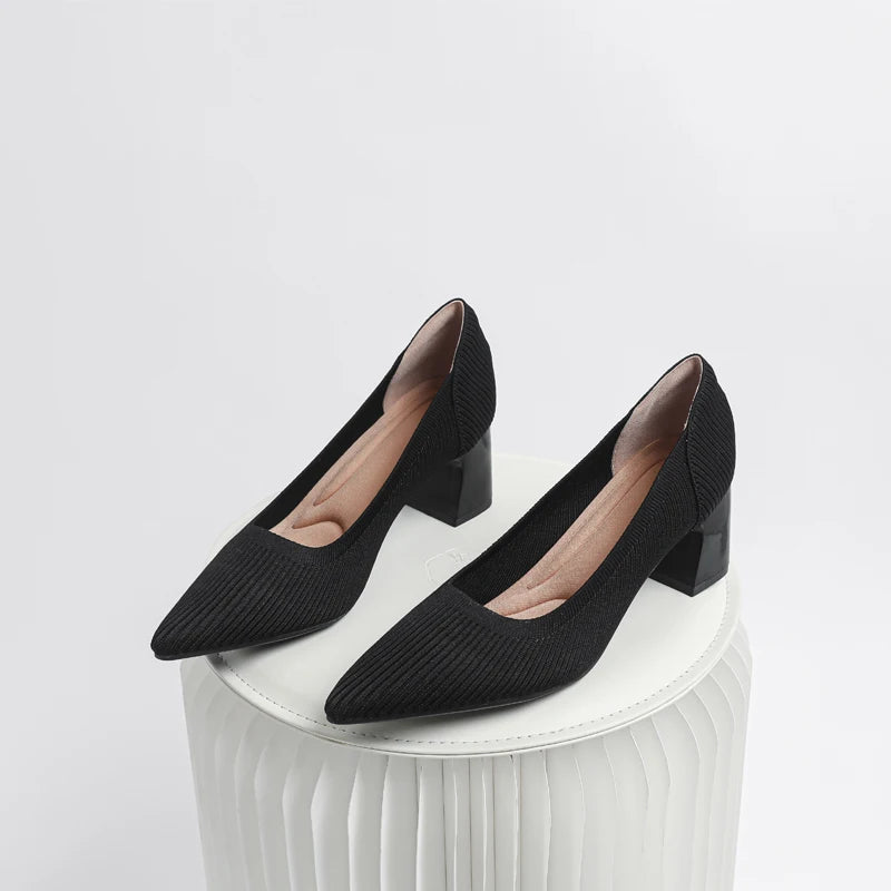 Miss Isadora Pump - Sapato de Salto Médio muito Elegante e Confortável