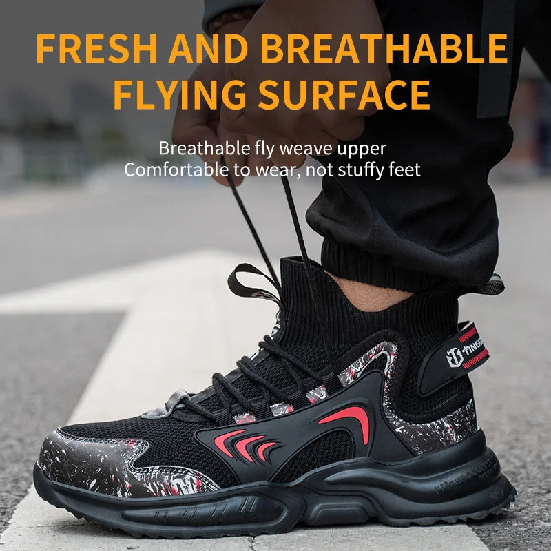 Bota Ténis FelixUltraS™ Indestrutível ( Calçado de Segurança )