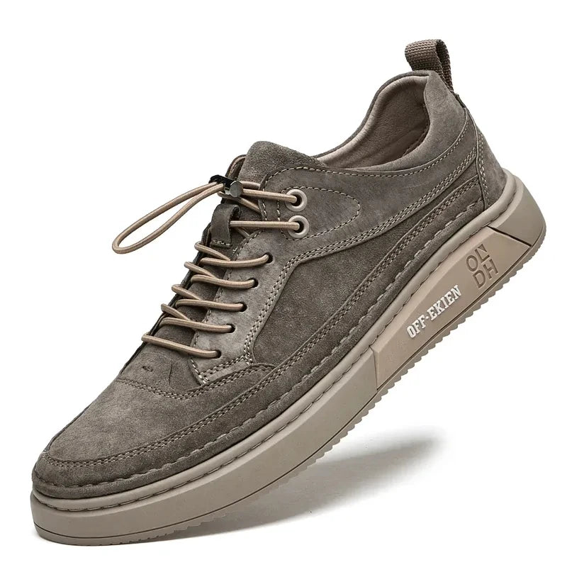 Ténis Casual Urban Denver( Couro Acamurçado Vegan )