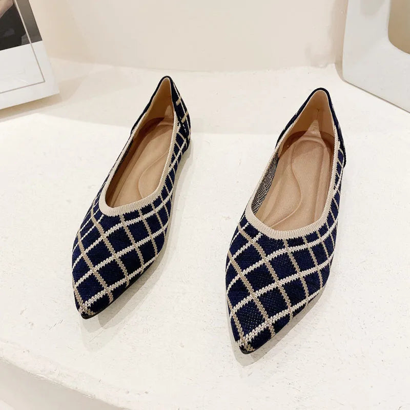 Yaliane- Sapato estilo bailarina muito elegante e confortável