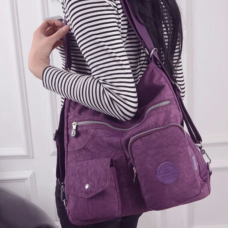 Bolsa "LanyFlex 2677" – Nylon Impermeável de Alta Capacidade