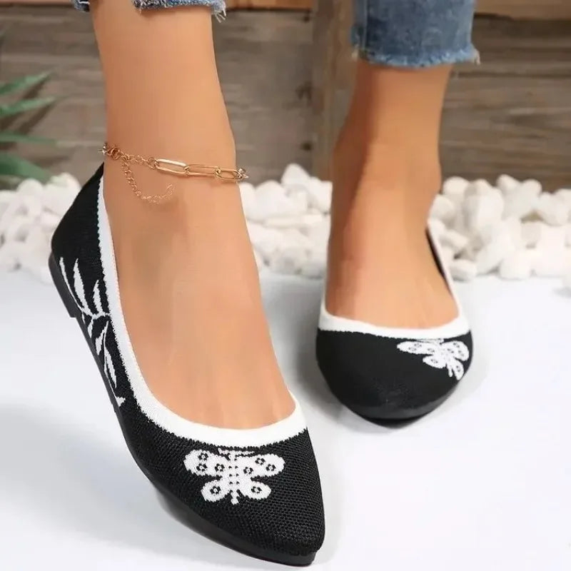 Noir - Sapato estilo bailarina muito elegante e confortável