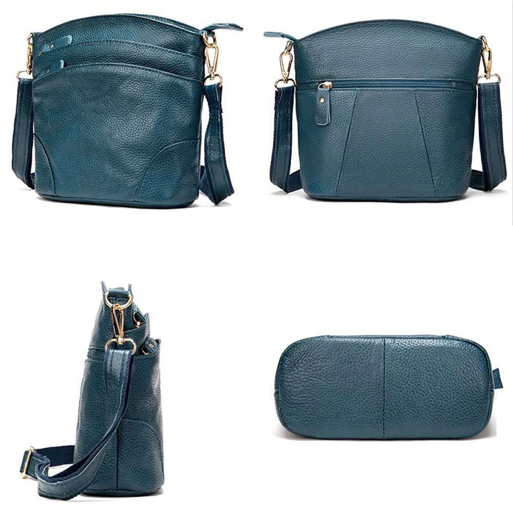 Bolsa "Loliana Pura" – Couro Legítimo Compacto