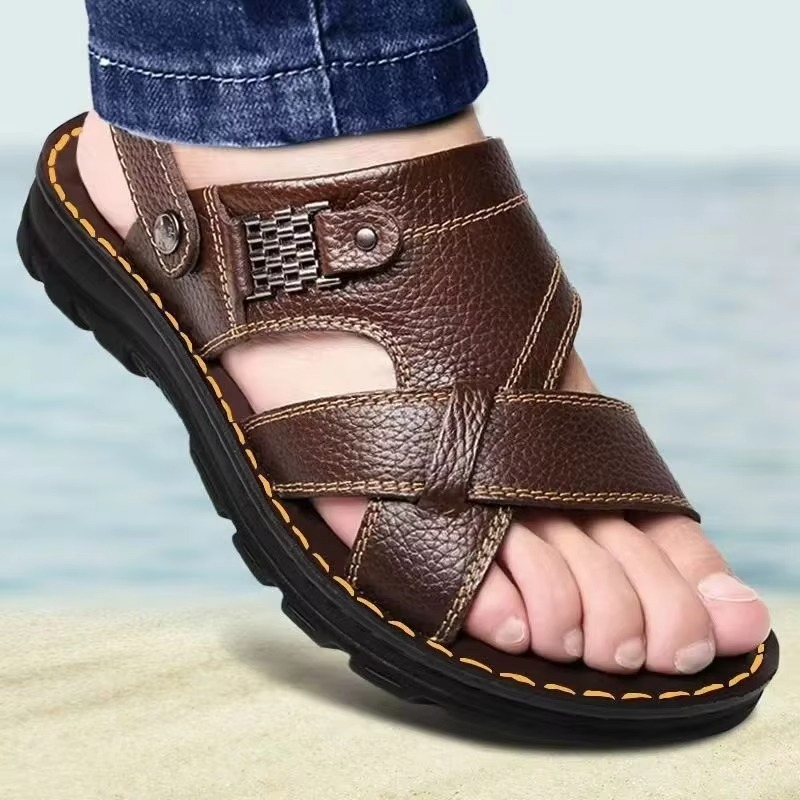 HYPERCONFORT - Sandalia Masculina Super Confortável e Fresca