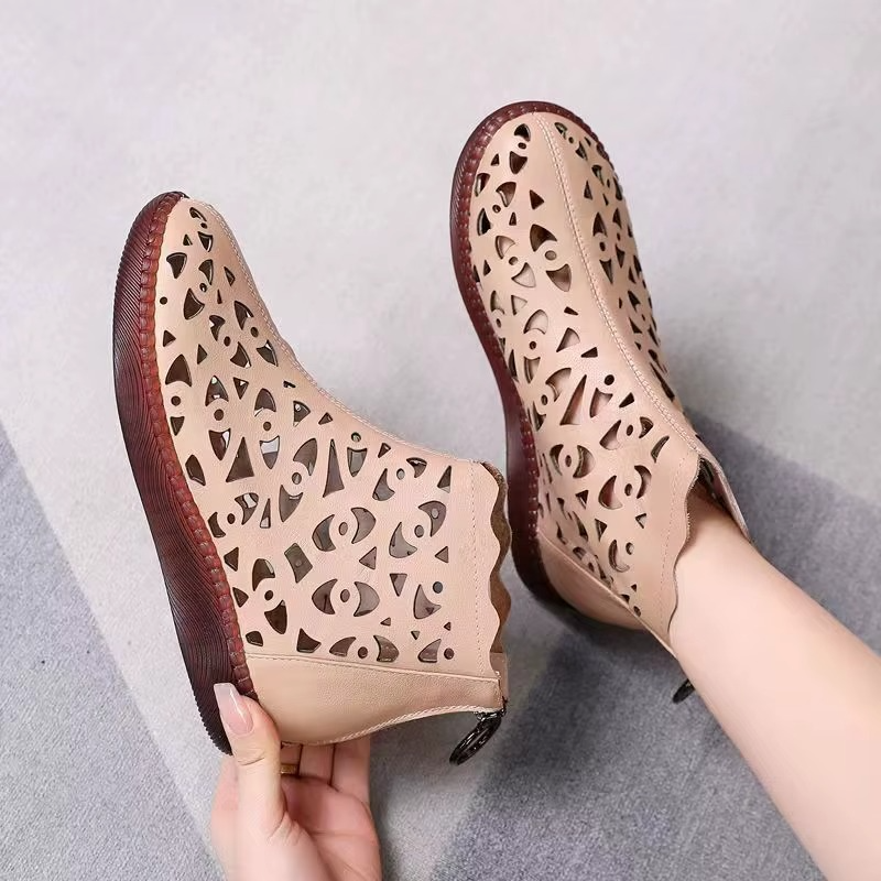 Bota Ortopédica Sandália Maria de Fátima - fresca, confortável e elegante