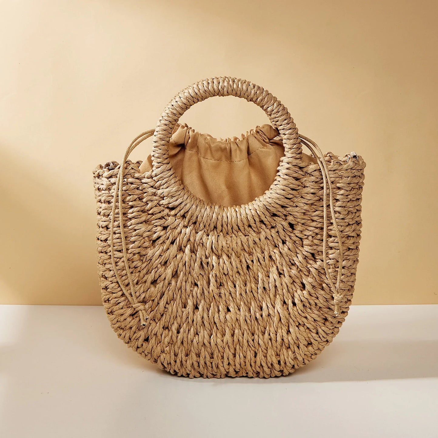 Bolsa de Palha "Meia-Lua de Verão"