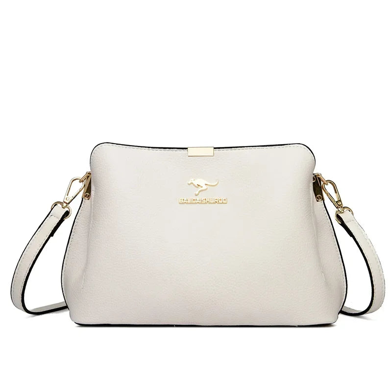 Bolsa Feminina Elegância Três Camadas