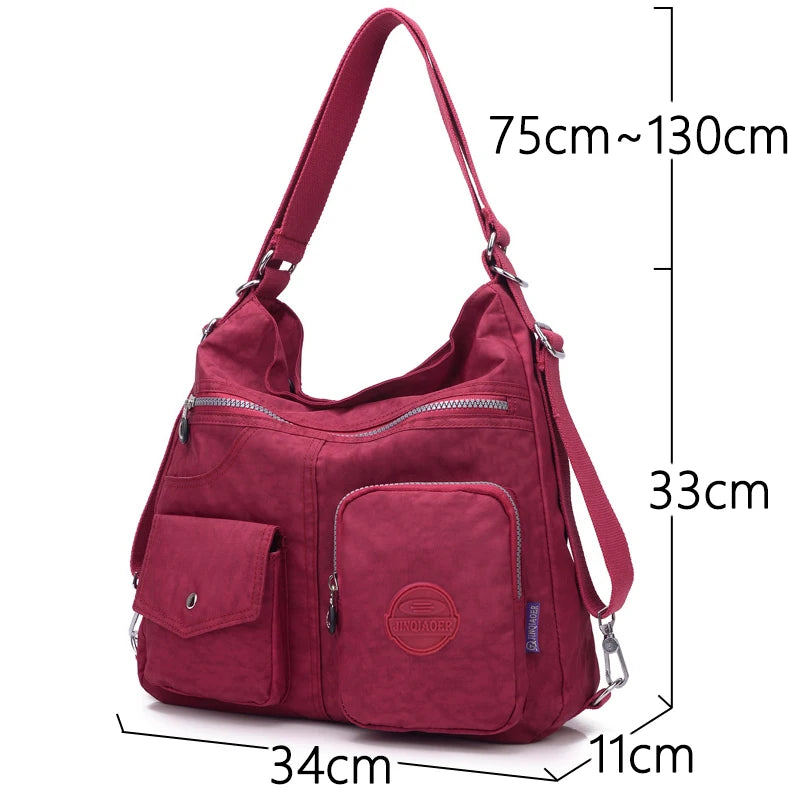 Bolsa "LanyFlex 2677" – Nylon Impermeável de Alta Capacidade