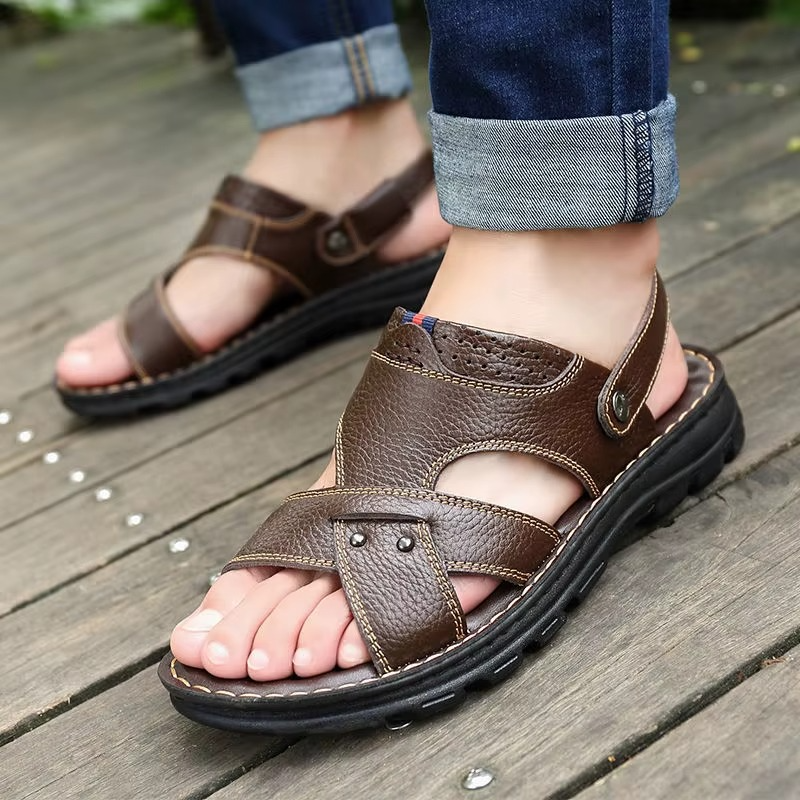 HYPERCONFORT - Sandalia Masculina Super Confortável e Fresca