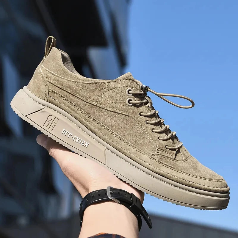 Ténis Casual Urban Denver( Couro Acamurçado Vegan )
