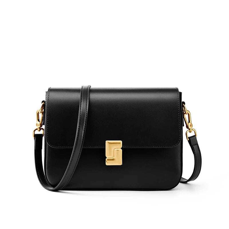 Bolsa Quadrada "Lux Couro Legítimo 2621"