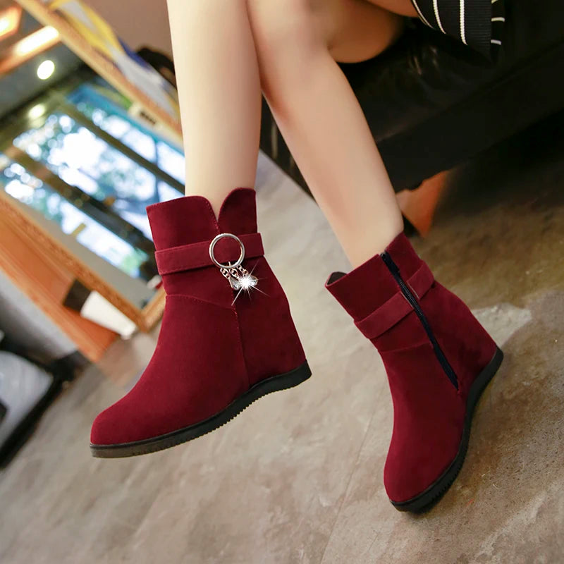 Marselha - Bota Rasa Elegante Confortável e Quentinha