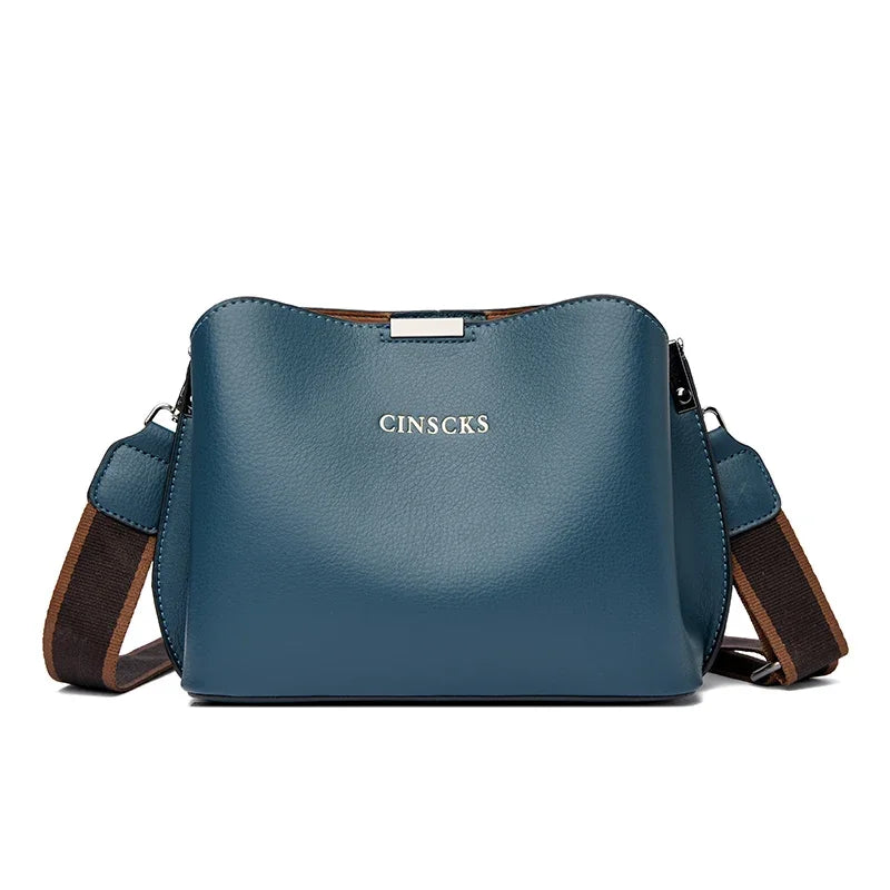 Bolsa Feminina Elegância Três Camadas