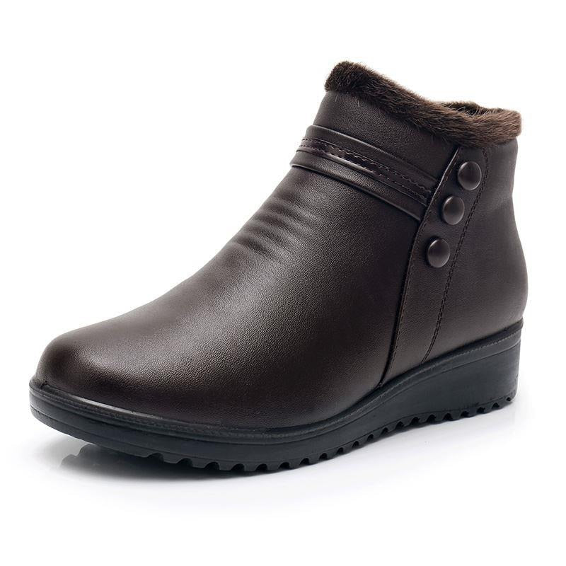 Bota de Outono & Inverno Braga - Impermeável e aveludada