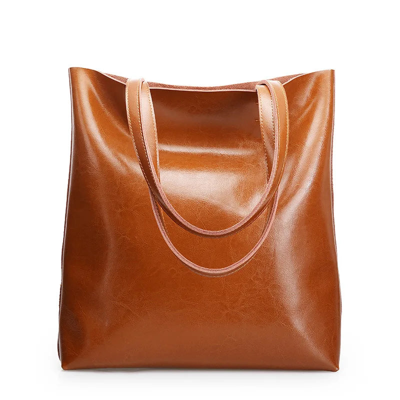 Saco Vintage Farielle – Mala de Ombro em Pele Genuína
