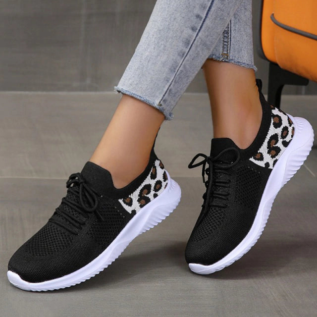 Ténis Semi - Ortopédico Feminino Leopard