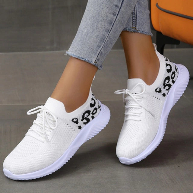 Ténis Semi - Ortopédico Feminino Leopard