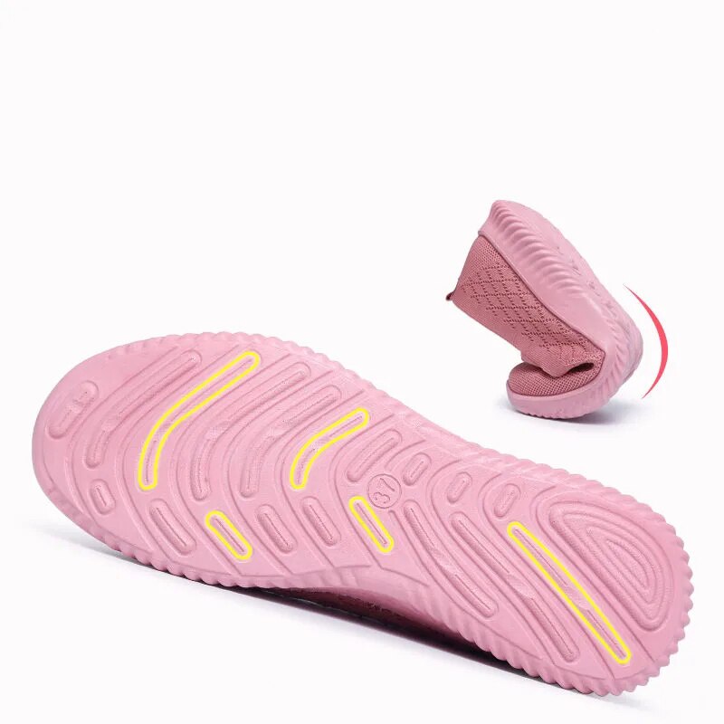 Mariana™ - Loafer Semi Ortopédico Feminino Respirável em Malha Super Confortável
