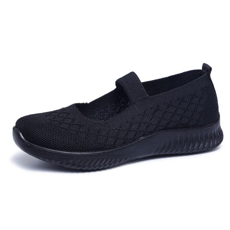 Mariana™ - Loafer Semi Ortopédico Feminino Respirável em Malha Super Confortável