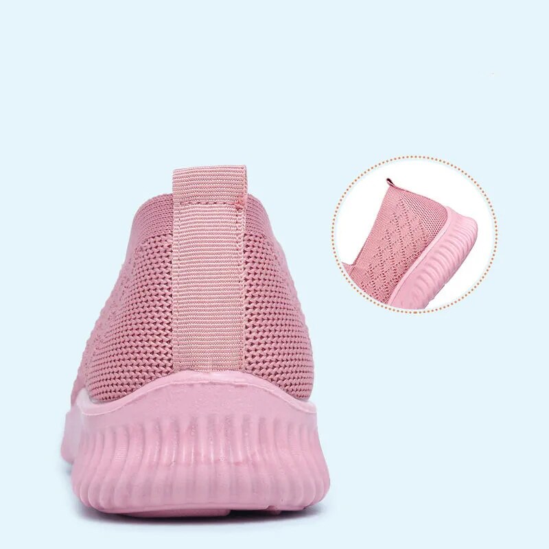 Mariana™ - Loafer Semi Ortopédico Feminino Respirável em Malha Super Confortável